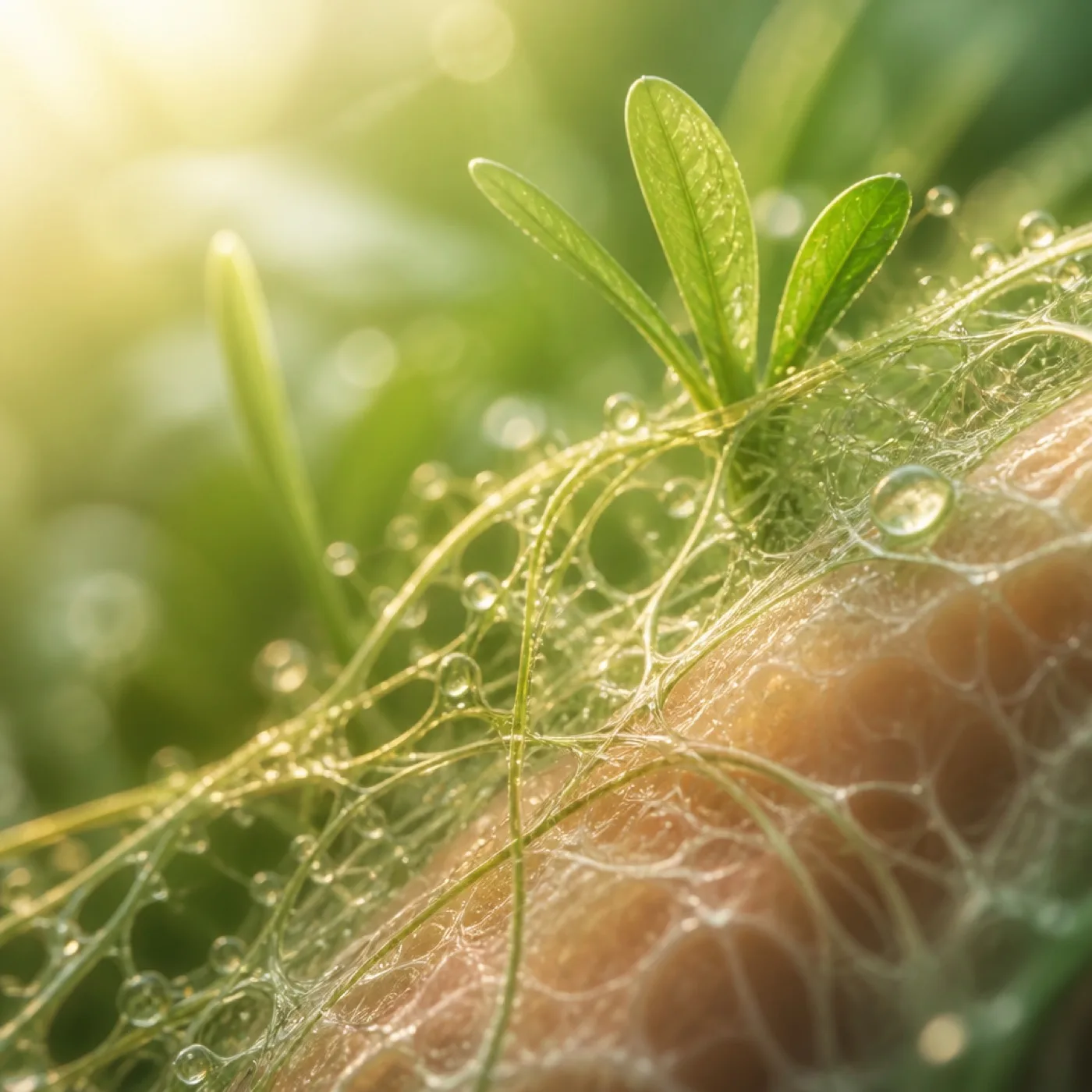 Conceptual illustration of a seedling